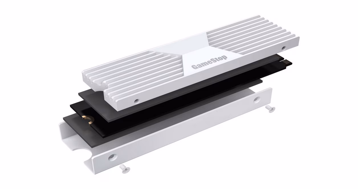 GameStop GameStop NVMe SSD Card 2TB with Heatsink for PlayStation 5