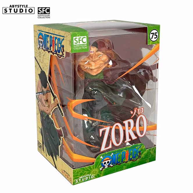 GameStop ABYstyle One Piece Roronoa  Zoro 7.5-in Figure