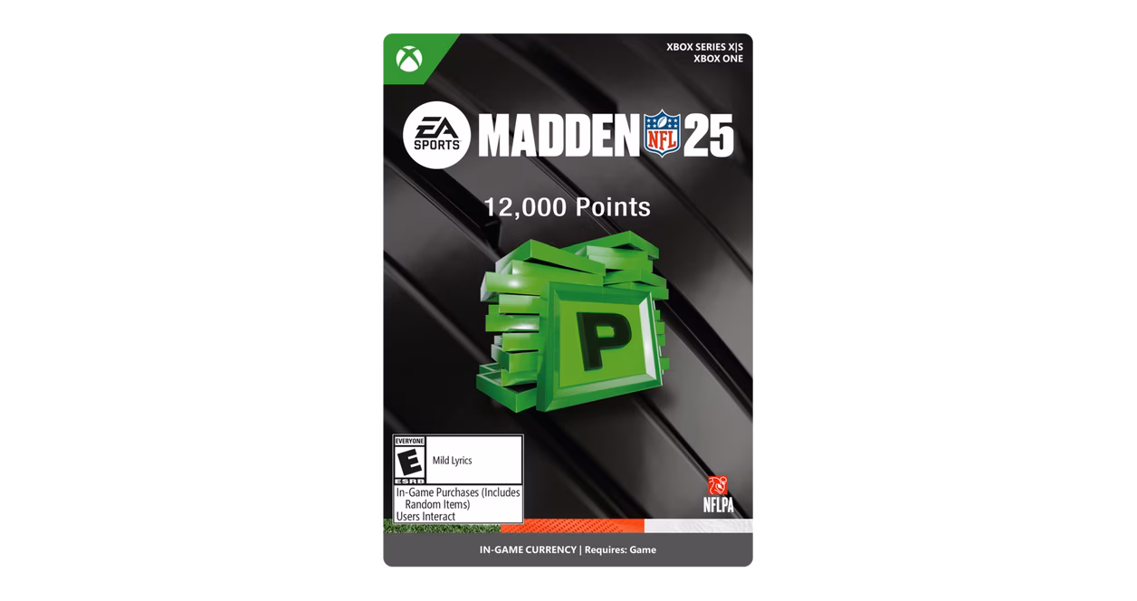 GameStop Madden NFL 25: 12000 Madden Points - Xbox Series X/S