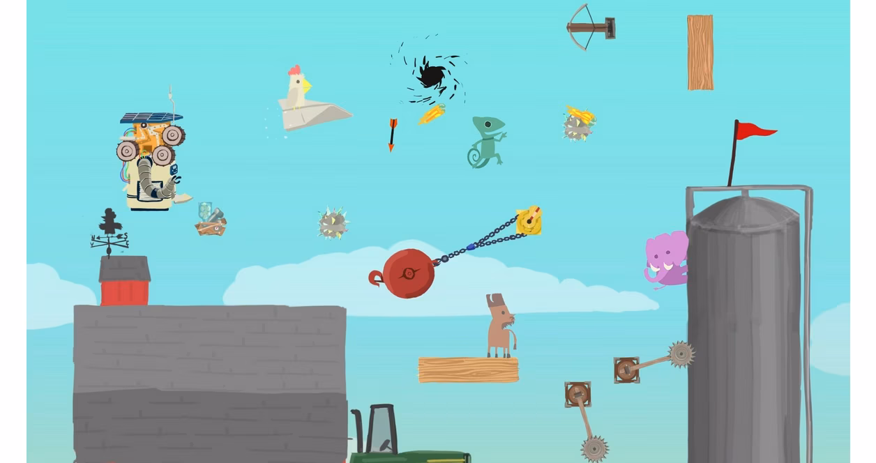 GameStop Ultimate Chicken Horse A-Neigh-Versary Edition Nintendo Switch