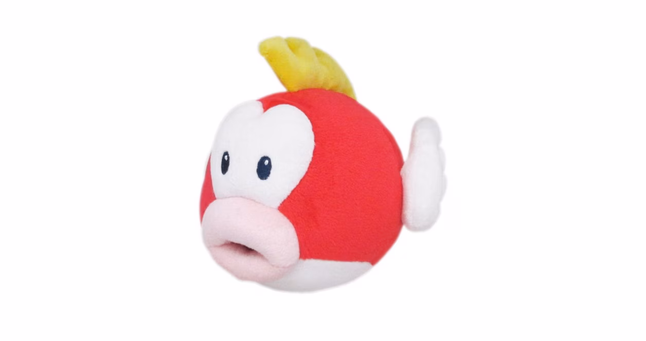 GameStop Super Mario Cheep Cheep 6-in Plush