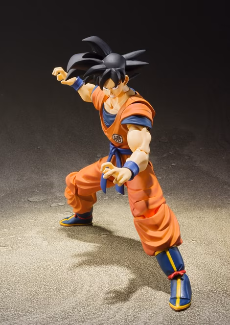 GameStop Bandai Dragon Ball Z Tamashii Nations S.H. Figuarts Son Goku (A Saiyan Raised On Earth) 5.5-in Figure