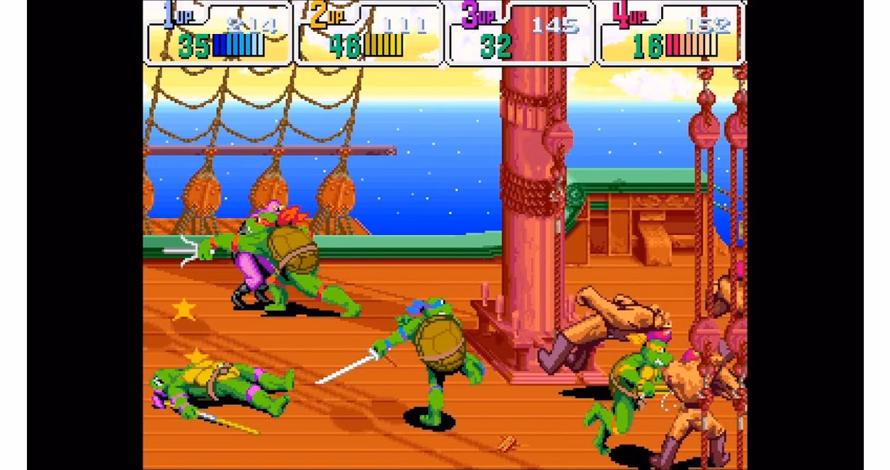 GameStop Teenage Mutant Ninja Turtles IV: Turtles in Time - Super Nintendo