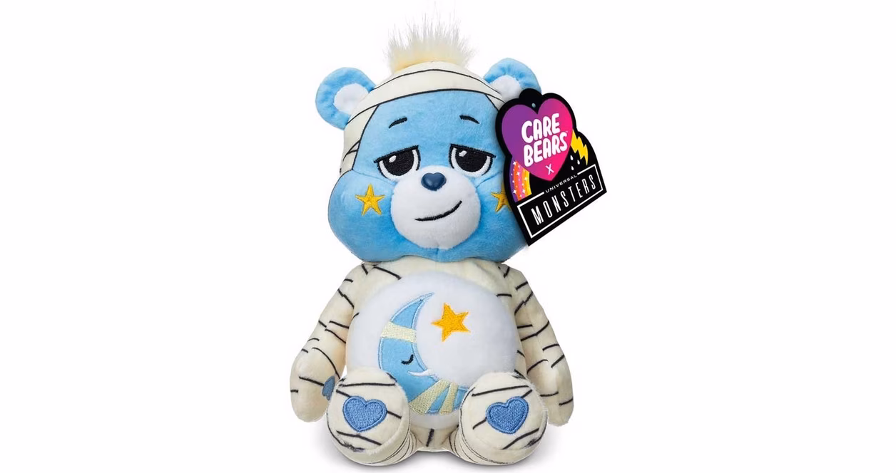 GameStop Care Bears Universal Monsters Bedtime as the Mummy 9-In Plush