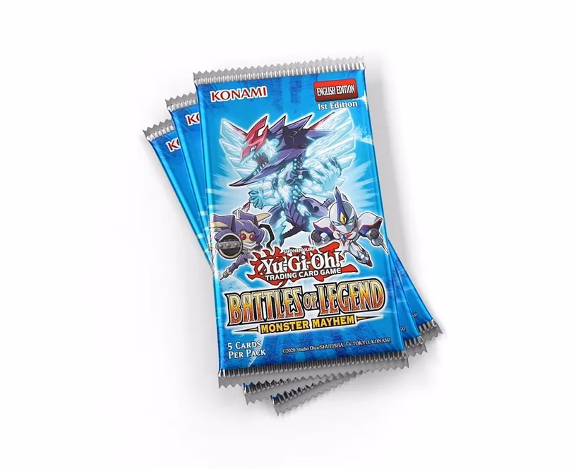 GameStop Yu-Gi-Oh! Trading Card Game: Battles of Legend Monster Mayhem Booster Display Box