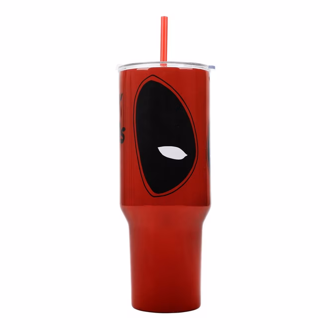 GameStop Deadpool Big Face 40oz Tumbler