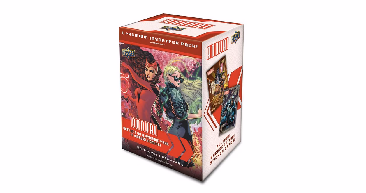 GameStop 2023 Upper Deck Marvel Annual Blaster Box - 6 Packs
