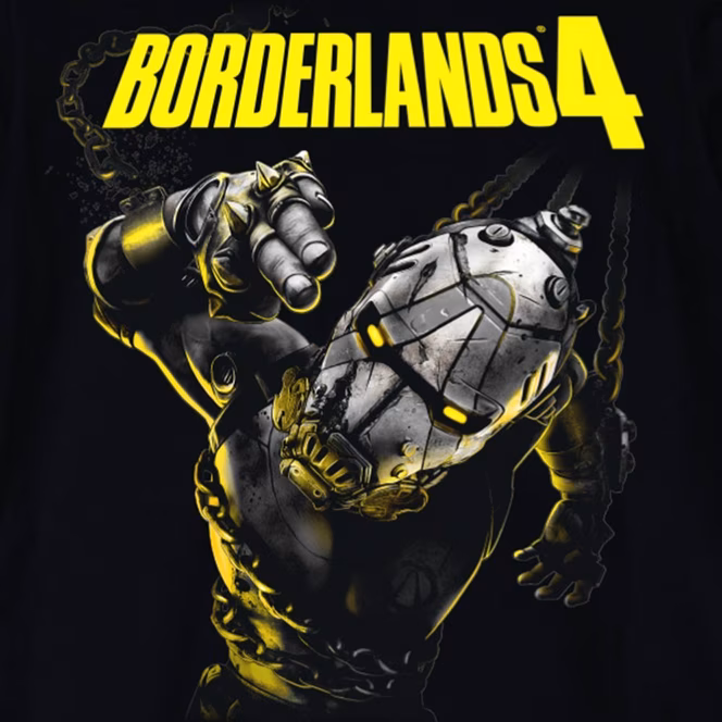 GameStop Borderlands 4 Cover Art Unisex T-Shirt GameStop Exclusive