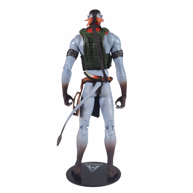 GameStop McFarlane Toys Disney Avatar: Fire and Ash Quaritch (Ash Warrior) 7-in Action Figure