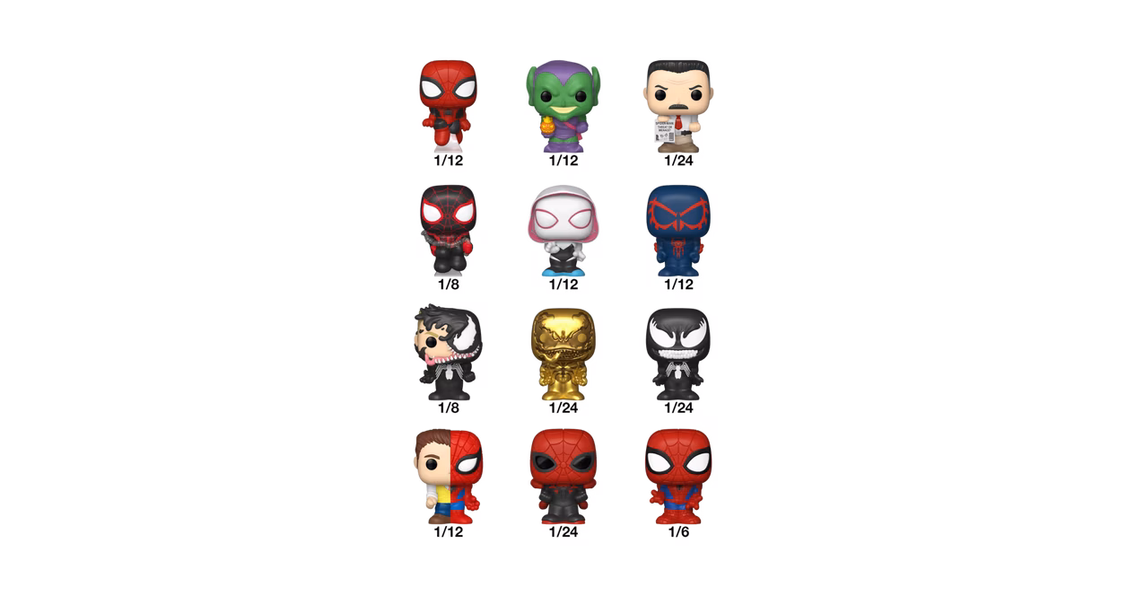 GameStop Funko Bitty POP! Marvel Spider-Man Vinyl Figure Blind Bag (Styles May Vary)