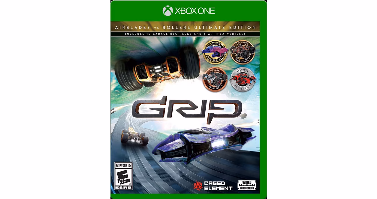 GameStop GRIP: Combat Racing Airblades vs Rollers Ultimate Edition - Xbox One