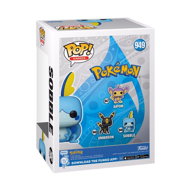 GameStop Funko POP! Games: Pokemon Sobble 4-in Vinyl Figure