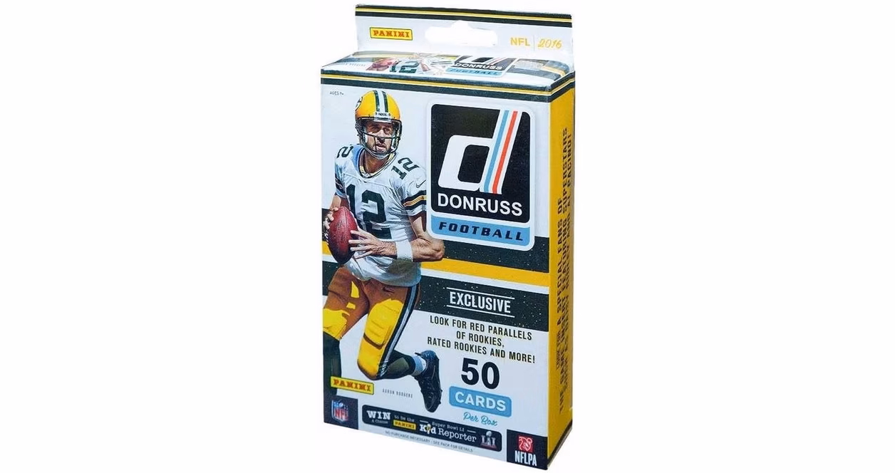 GameStop 2016 Panini Donruss Optic Football Hanger Pack Box