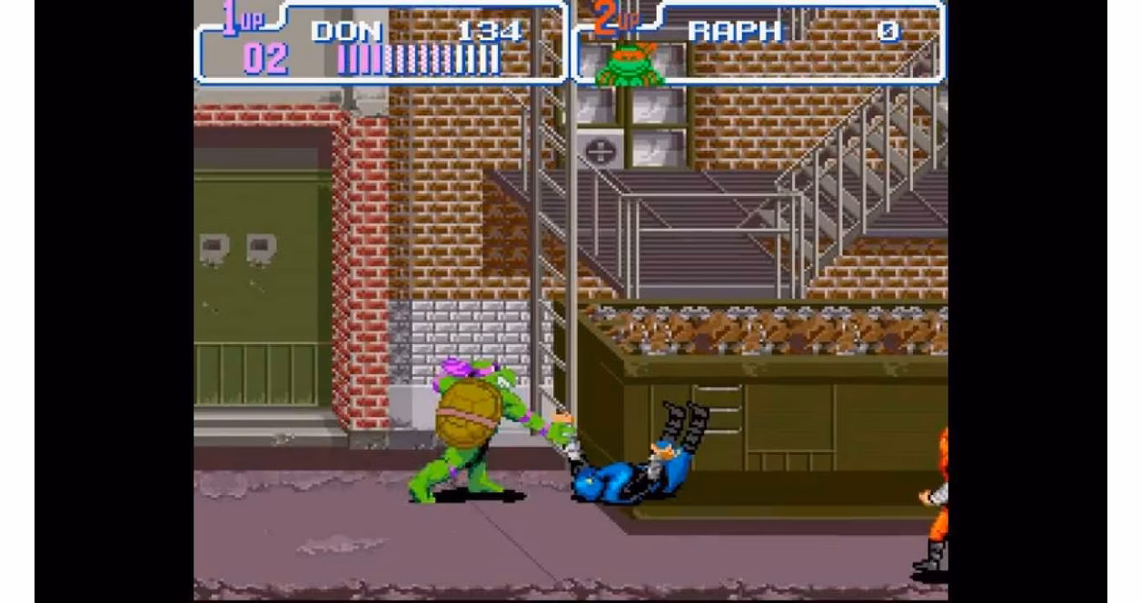 GameStop Teenage Mutant Ninja Turtles IV: Turtles in Time - Super Nintendo