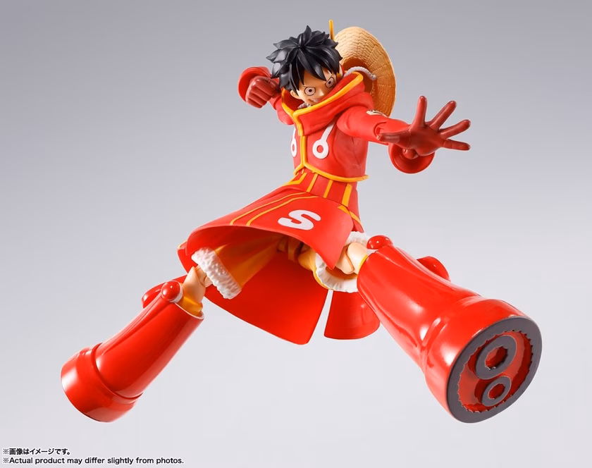 GameStop Bandai One Piece S.H. Figuarts Tamashii Nations Monkey D. Luffy (Egghead) Figure