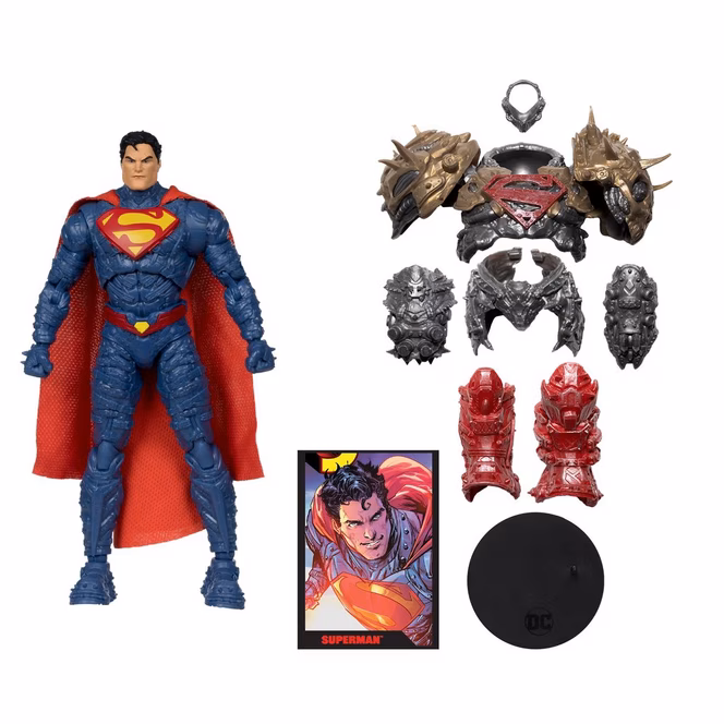 GameStop McFarlane Toys DC Multiverse Superman: Ghost of Krypton Superman 7-in Action Figure with Comic