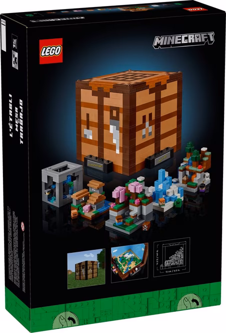 GameStop LEGO Minecraft The Crafting Table Building Set 21265