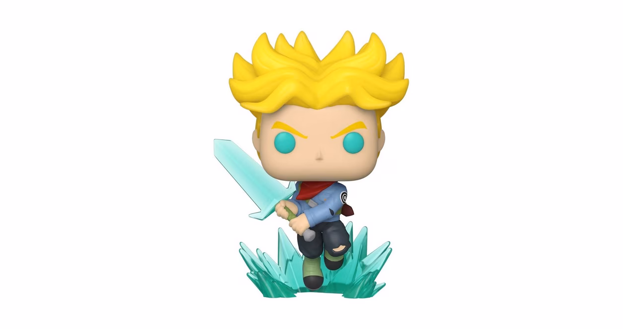 GameStop Funko POP! Animation: Dragon Ball Super - Super Saiyan Trunks with Sword 5.15-in Vinyl Figure