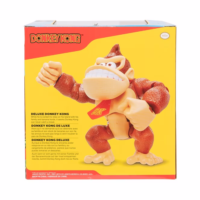 GameStop Jakks Pacific Super Mario Deluxe Donkey Kong 6-in Action Figure