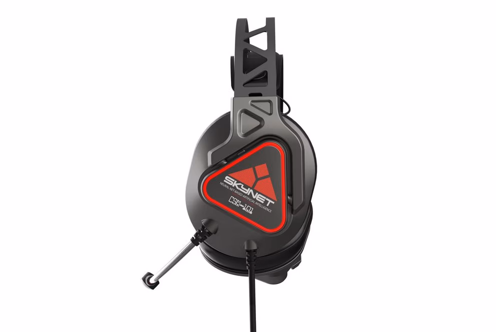 GameStop Terminator 40th Anniversary SKYNET LED Gaming Headset GameStop Exclusive