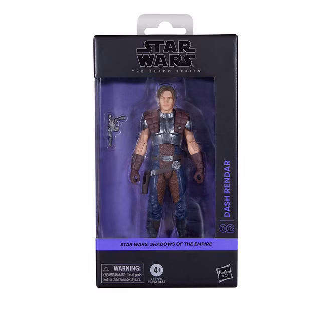 GameStop Hasbro Star Wars The Black Series Dash Rendar (Shadows of the Empire) Premium 6-in Action Figure