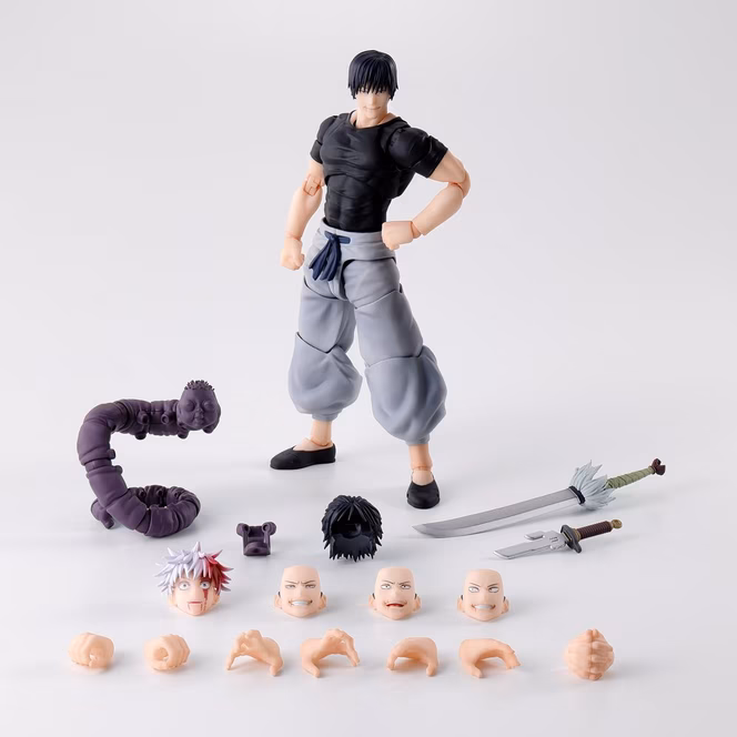 GameStop Bandai Jujutsu Kaisen Tamashii Nations S.H. Figuarts Toji Fushiguro 7.1-in Figure