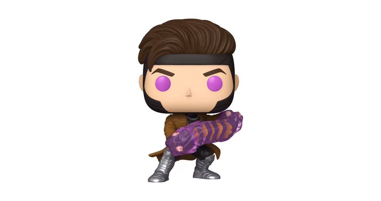 GameStop Funko POP! Marvel: Deadpool and Wolverine Gambit 4.05-in Vinyl Figure