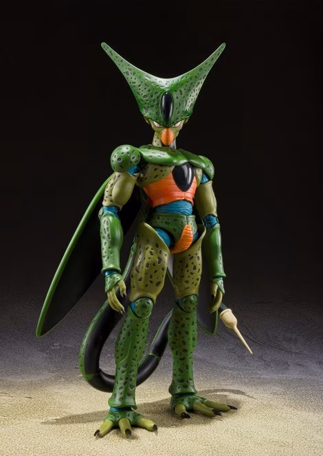 GameStop Bandai Dragon Ball Z Tamashiii Nations S.H.Figuarts Cell First Form (Reissue) Figure