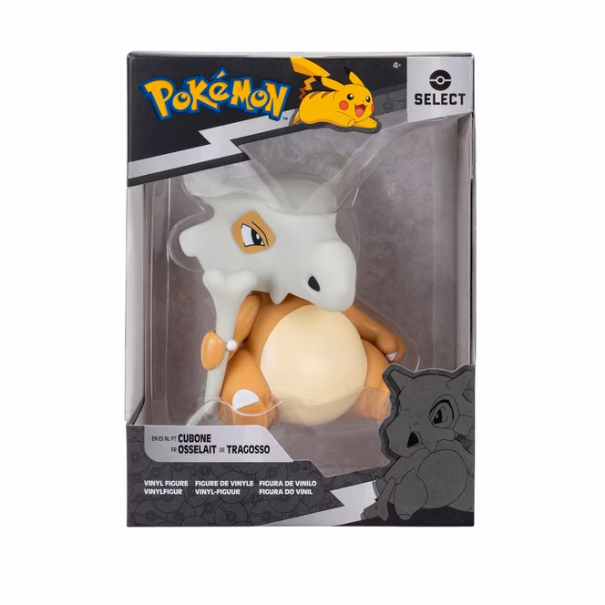 GameStop Jazwares Pokemon Cubone 4-in Vinyl Figure