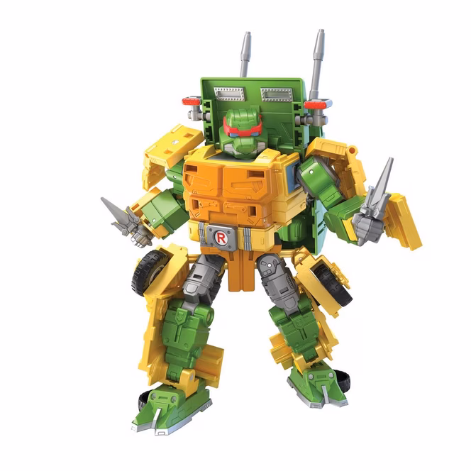 GameStop Hasbro Teenage Mutant Ninja Turtles X Transformers Collaborative Party Wagon 7-in Action Figure
