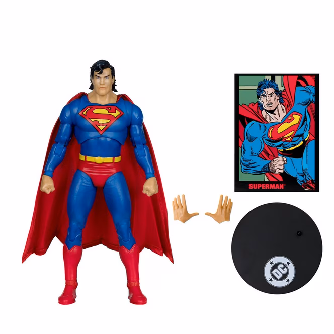 GameStop McFarlane Toys DC Direct Zero Hour Superman 7-in Action Figure