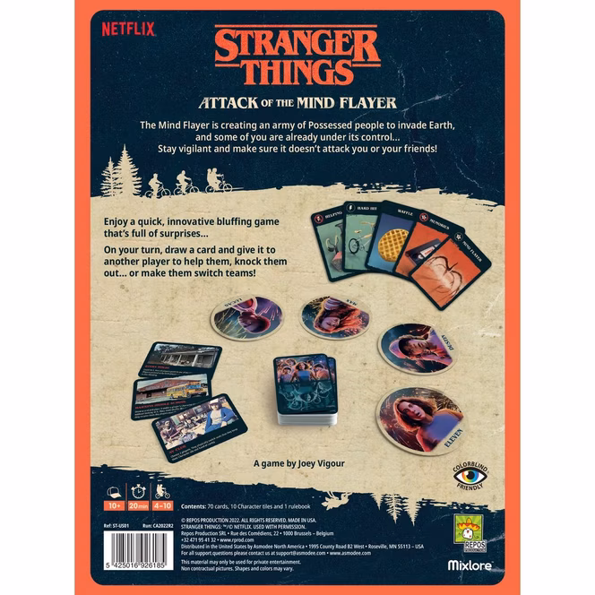 GameStop Stranger Things: Attack of the Mind Flayer Board Game