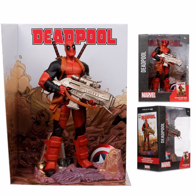 GameStop McFarlane Toys Marvel Collection Deadpool (Deadpool Issue 1) 1:6th Scale Figure