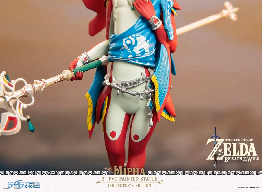 GameStop The Legend of Zelda: Breath of the Wild Collector's Edition Mipha PVC Statue