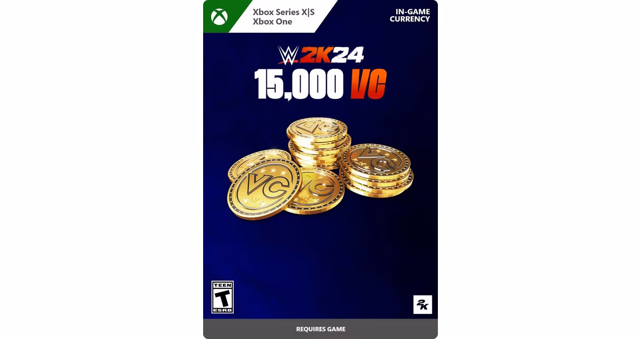 GameStop WWE 2K24: 15,000 Virtual Currency Pack -  Xbox Series X/S, Xbox One