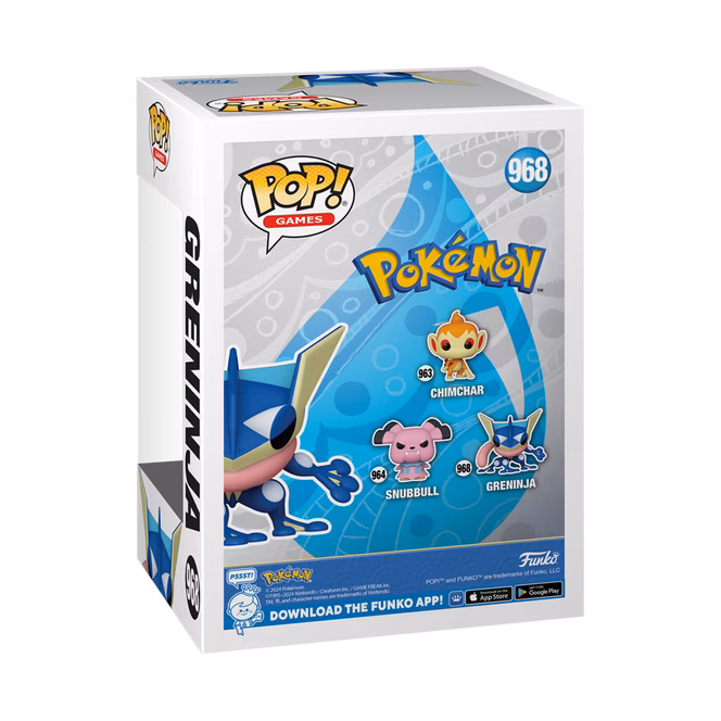 GameStop Funko POP! Games: Pokemon Greninja 3.15-in Vinyl Figure