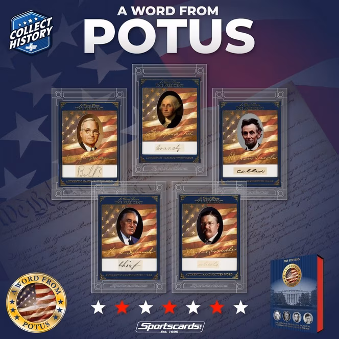 GameStop 2025 POTUS A Word From the President Hobby Box