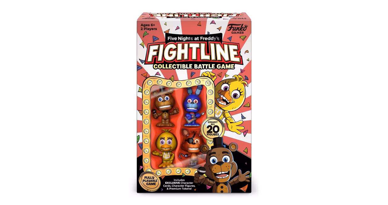GameStop Funko Games Five Nights at Freddy's FightLine Collectible Battle Game Premier Pack