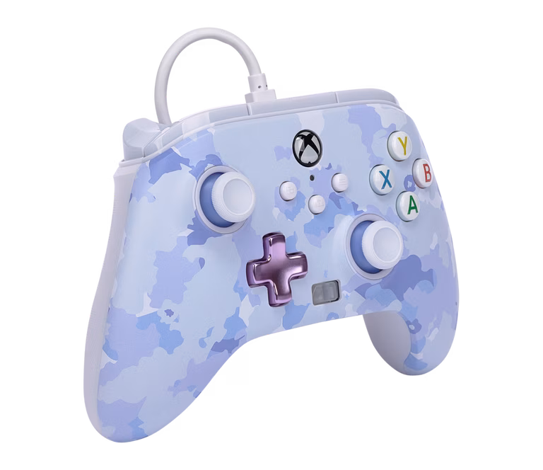 GameStop PowerA Enhanced Wired Controller for Xbox Series X|S - Purple Camo