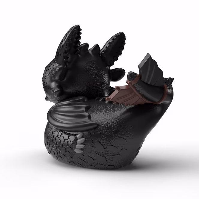 GameStop Tubbz Mini How to Train Your Dragon Toothless 2-in Collectible Rubber Duck