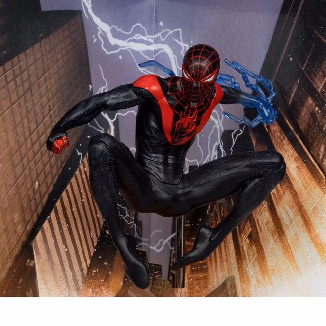 GameStop McFarlane Toys Marvel Collection Spider-Man Miles Morales (Miles Morales: Spider-Man Issue 1) 1:10th Scale Statue