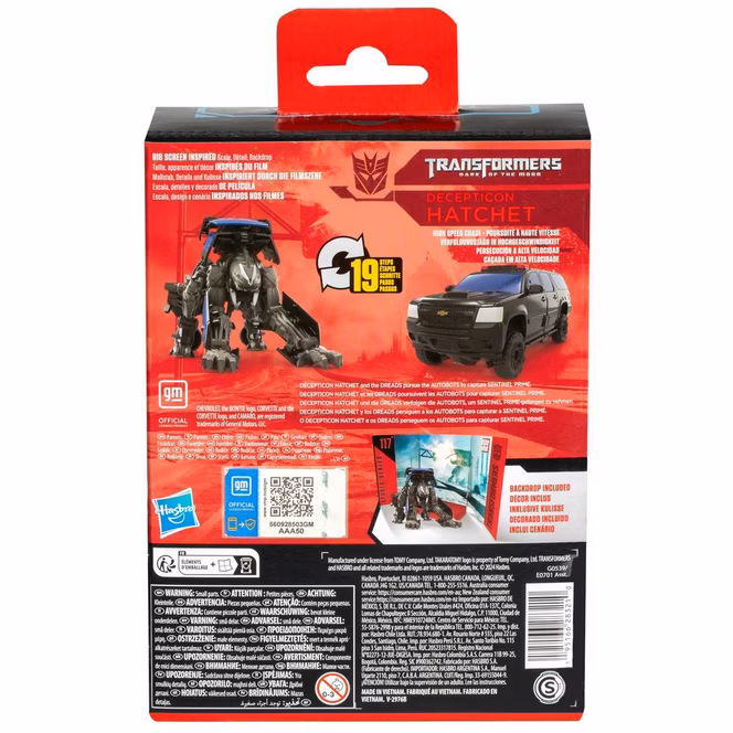 GameStop Hasbro Transformers Toys Studio Series Deluxe Class Transformers: Dark Of The Moon Decepticon Hatchet 4.5-in Action Figure
