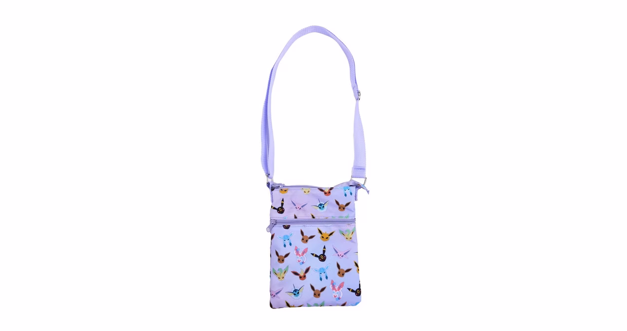 GameStop Pokemon Eevee Evolutions Passport Crossbody Bag GameStop Exclusive