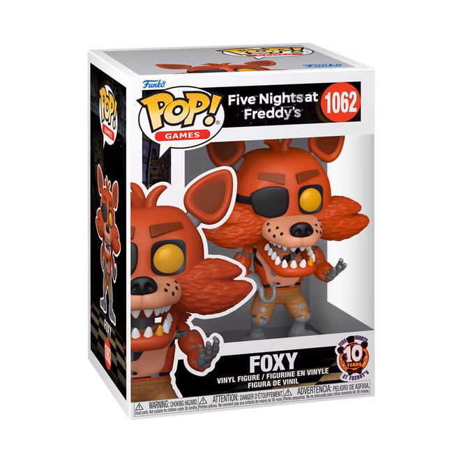 GameStop Funko POP! Games: Five Nights at Freddy's Movie Foxy 4.35-in Vinyl Figure