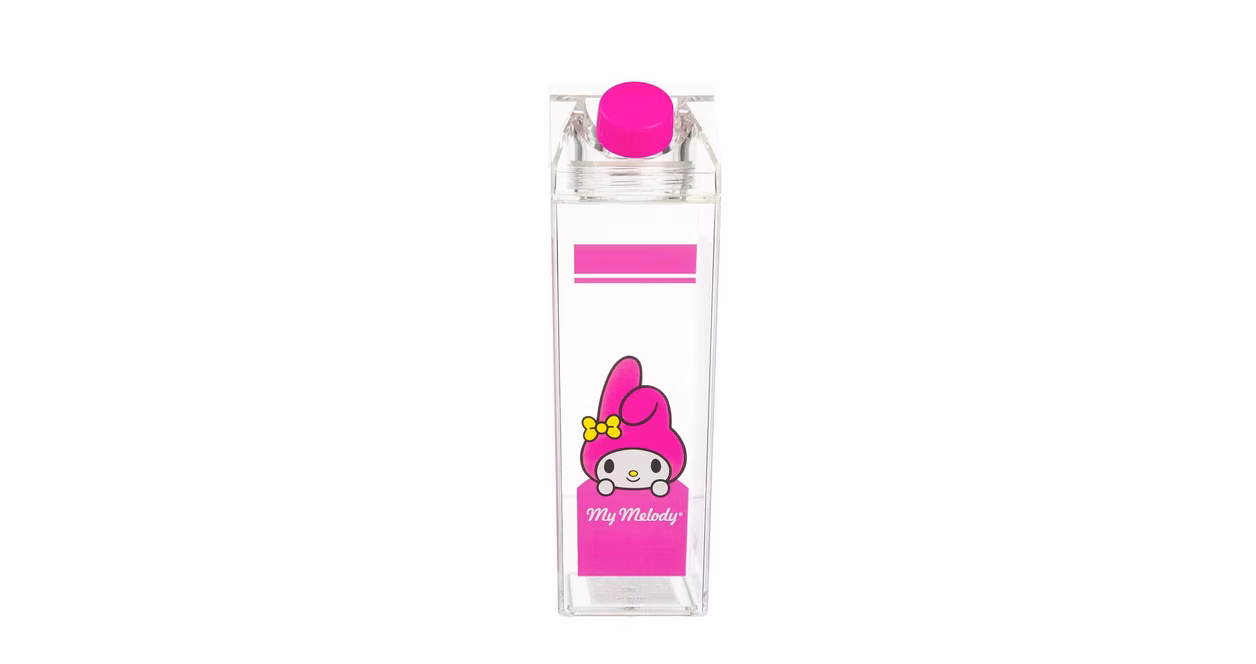 GameStop Sanrio My Melody 16 oz Plastic Milk Carton