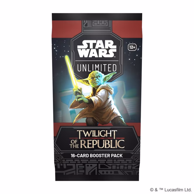 GameStop Star Wars: Unlimited TCG Twilight of the Republic Booster Pack (Styles May Vary)