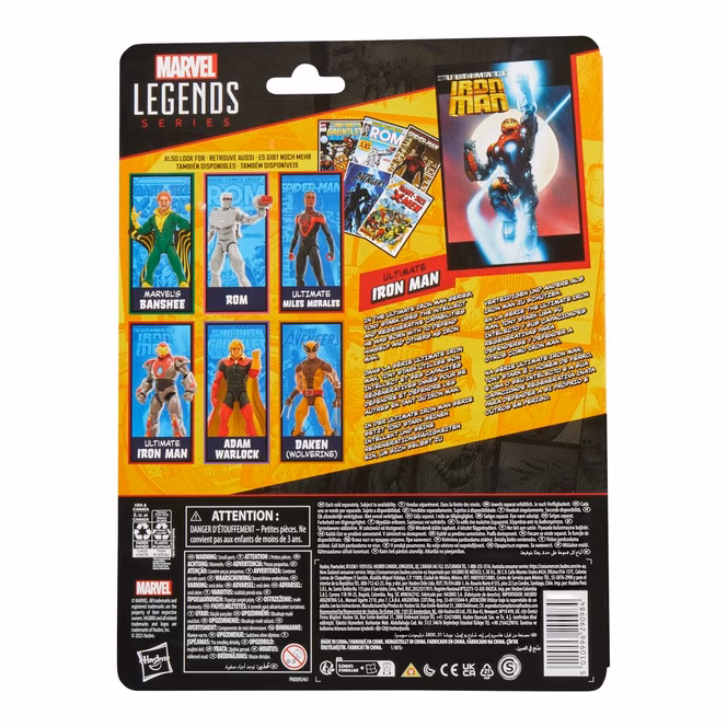 GameStop Hasbro Marvel Legends Ultimate Iron Man 6-in Action Figure