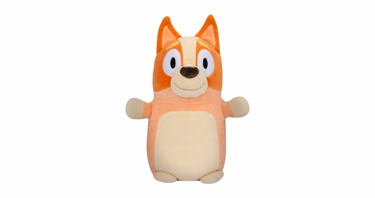 GameStop Squishmallows HugMees Bluey Bingo Medium 10-In Plush