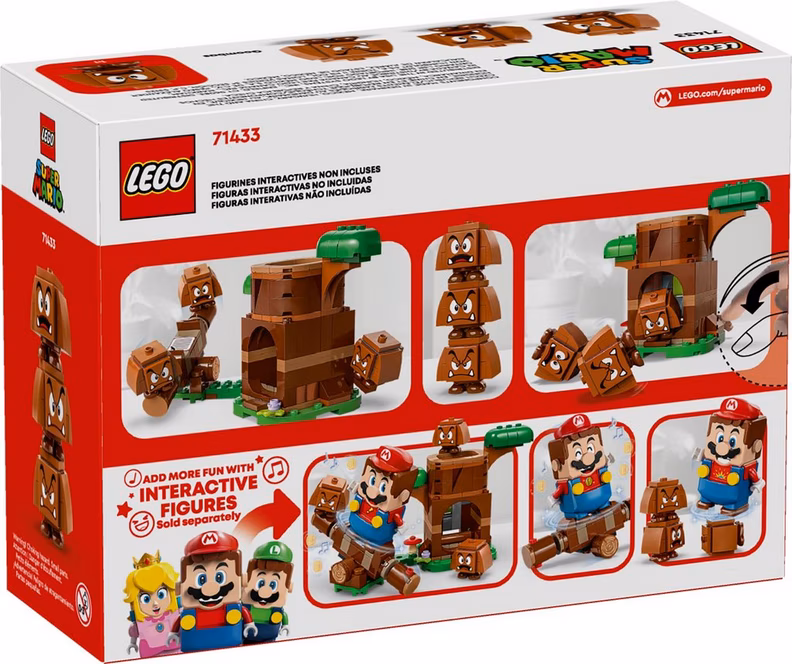 GameStop LEGO Super Mario Goombas Playground Set 71433