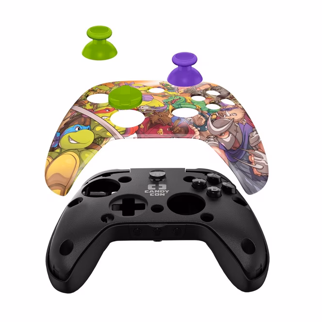 GameStop CANDY CON Teenage Mutant Ninja Turtles Shredders Revenge Combo Pack Controller Kit GameStop Exclusive